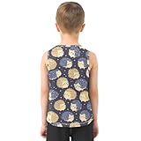 Zoom IMG-2 cute hedgehogs kids performance tank