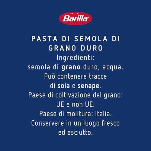 Barilla Pasta Bucatini N.9, Pasta Lunga di Semola di Grano Duro, I Classici, Tempo di Cottura 8 Minuti, Confezione da 500g - Immagine 2