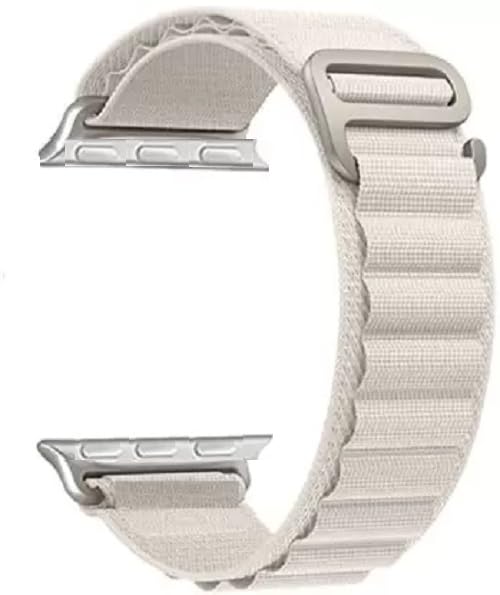 MELFO Smart Watch Strap Nylon Loop Compatible with Fire-Boltt Warriors Bsw105 Smart Watch - Sports Hook Band - White (B0C23Y3WJT) Amazon Price History, Amazon Price Tracker