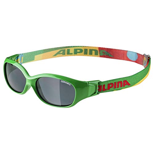 Lunettes de soleil ALPINA FLEXXY Kids incassables et flexibles à protection UV totale