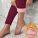 Fleece Lined Leggings Women Y2k Casual High Waist Cashmere Thermal Leggings Stretchy Fashion Winter Running Workout Baggy Pants Thick Warm Comfy Soft Athletic Thick Sweatpants for Women Wine XL