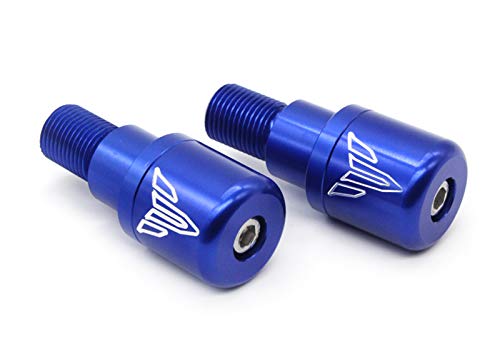 Barbaren Cnc Bar End Caps For Mt-07 Fz-07 Xsr700/900 Mt-09 Fz-09 Mt-10 Fz-10 Mt-125 Xj6 T-Max #TOP2