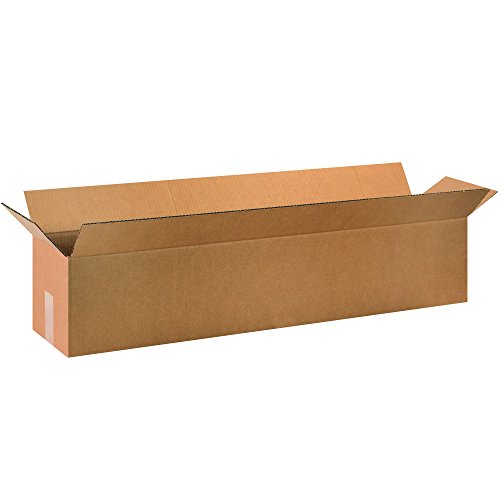Image of BOX USA Shipping Boxes 40 inchL x 8 inchW x 8 inchH 25-Pack Long Corrugated Boxes for Moving, Shipping, Mailing, Packing, Packaging and Storage