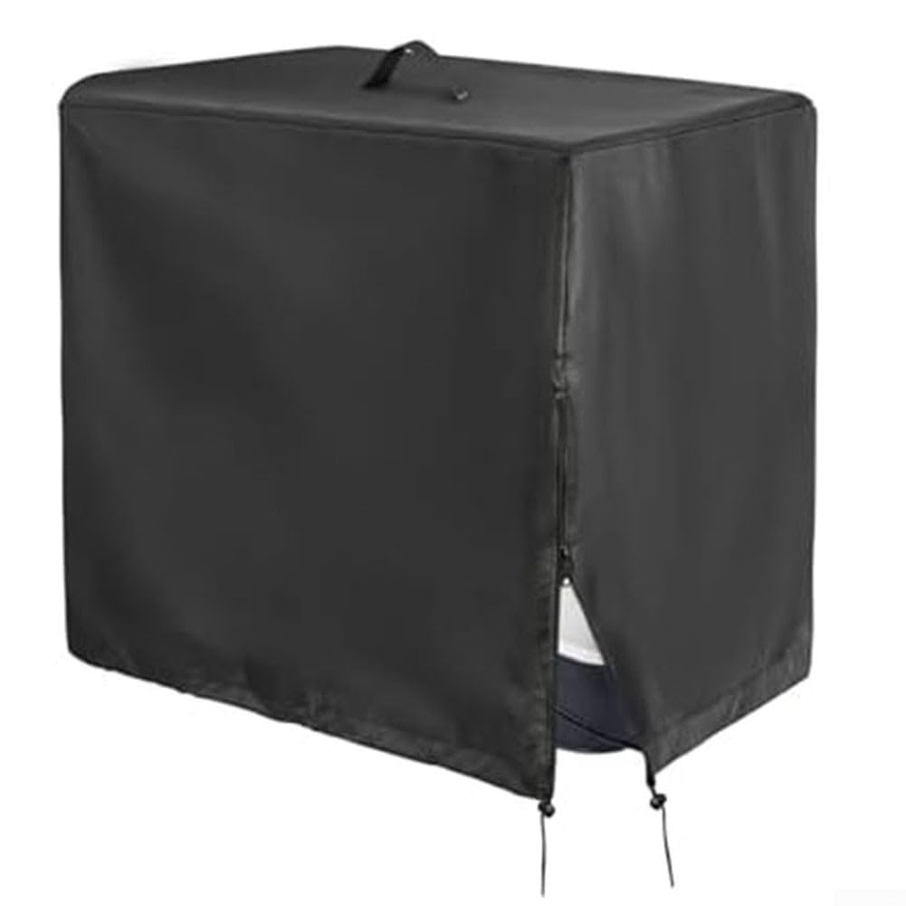 HpLive For Intex Pool Pump Cover, Waterproof 420D Oxford Cloth with Adjustable Drawstring for Secure Fit and Maximum Protection (64 * 42 * 66cm)