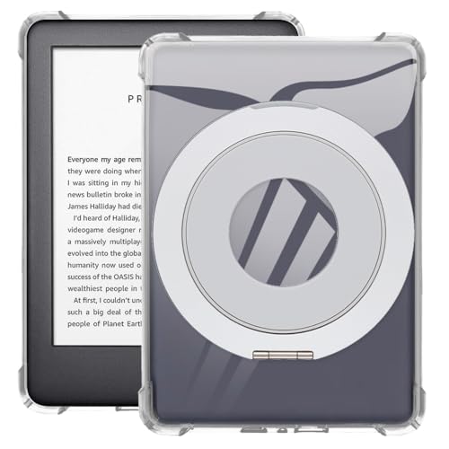 Coque Kindle 10ème Gen 2019 avec support de bureau poignée argentée