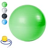 Benutzertipps: Bitte wählen Sie die passende Größe.Sehr wichtig ist, dass die Abmessung des Balles der Körpergröße entspricht.Auf dem Ball sitzend sollten Ihre Ober- und Unterschenkel einen 90°Winkel bilden und Ihre Füße den Boden berühren