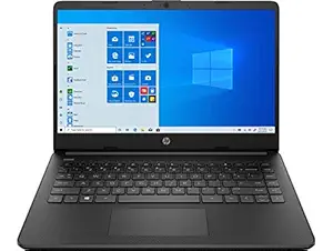 HP 14 (2021) Thin & Light 11th Gen Core i3 Laptop, 8GB RAM, 256GB SSD, Intel UHD Graphics, 14-inch (35.56 cms) HD Screen, Windows 10, MS Office, Alexa Built-in (14s-dq2100TU), Black