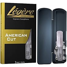 Legere Reeds - Soprano Saxophone Reed, American Cut, Strength 2.50 SSA2.50 - Premium Synthetic Woodwind Reed