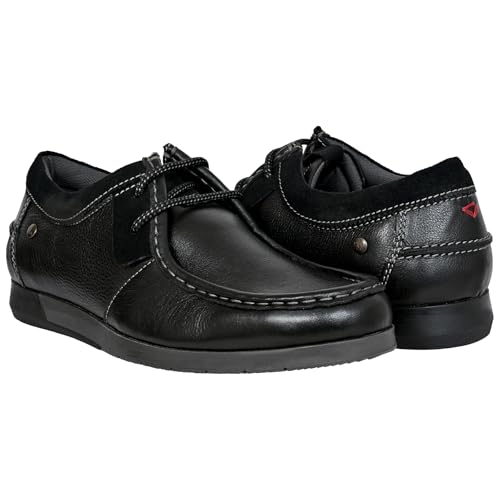 Image of Hx London Leather Formal Lace-Up Shoes for Men
