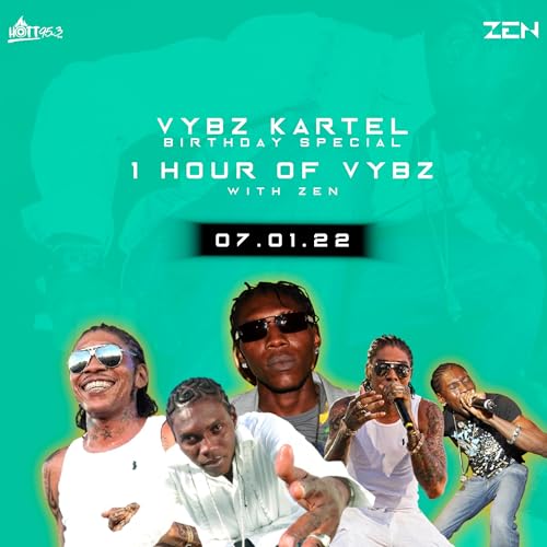 1 Hour Of Vybz (Vybz Kartel Birthday Radio Mix) Podcast Por  arte de portada