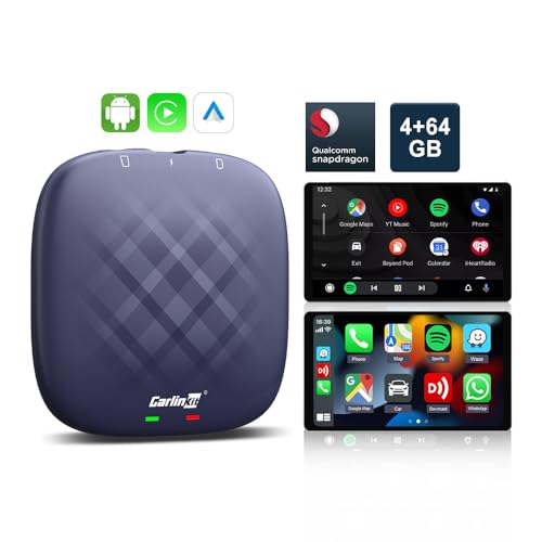 CarlinKit CarPlay Multimedia AI Box Android 13.0 System Only for Wired CarPlay Touch Screen Cars, Support Netflix YouTube Google Play ect. Wired to Wireless CarPlay Android Auto 8core 4G+64G