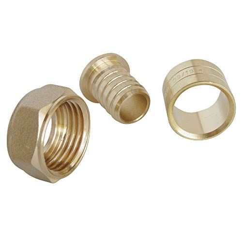 Somatherm S2301-12-15 verbindingsstuk met draaimoer 12 15 x 21 (x10), grijs