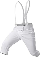 Vista 4 de Traje de uniforme de esgrima, chaqueta clásica para mujer, pantalones, chaleco para sable de espada (mano derecha), Blanco