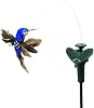 Dance Flying Butterfly Hummingbird Solar Vibrating Solar Powered Battery Operated Kids Toy Solar Powered Garden Decoration Garden Decoration Random Color Hummingbird