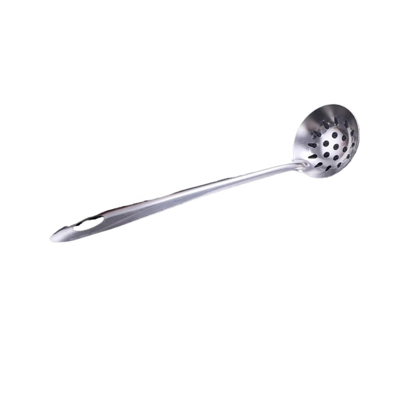 Strainer spoon en acier inoxydable louche araignée manche long pour marmite