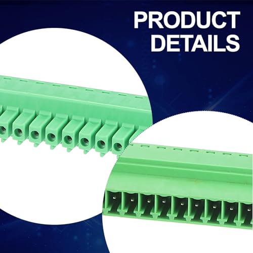 Conector de bloque de terminales de tornillo de 3,81 mm con montaje de brida 300V 8A 3