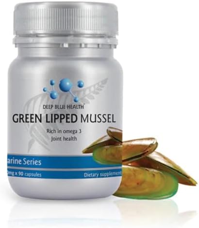 Green Lipped Mussel – 90 Capsules – The Miracle From New Zealand for Arthritis Care and Joint Health