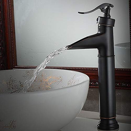 Robinet de lavabo en cuivre antique : mitigeur orientable haut de gamme
