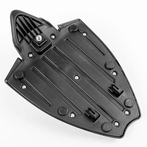 Cojín de asiento trasero Aprilia RS 457 2024: Tapa de colín deportivo efecto carbono texturizado 4