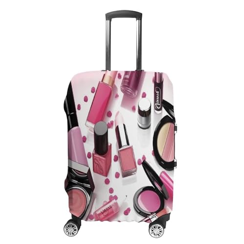 Housses de bagage cosmétiques blanches de voyage en polyester élastique résistant S