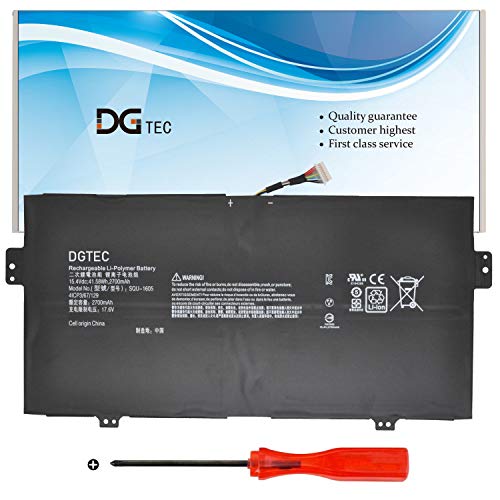 DGTEC SQU-1605 SQU1605 New Laptop Replacement Battery for Acer Spin 7 SP714-51 SF713-51 Swift 7 S7-371 SF713-51 SF713-51-M90J Series 4ICP3 67 129 KT0040B001（15.4V 41.58Wh）