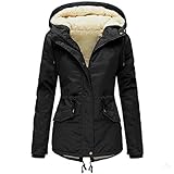Aussehen:Angeboten wird eine schöne Damen Winter Jacke mit Warmem Teddyfell der Trendmarke 