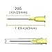 20 Gauge 1 inch Needle (100Pack),Luer Lock Industrial Dispensing Accessories, Individual Package(20Ga)