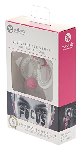 Yurbuds Focus Women's Sport Earbuds, Pink #TOP4