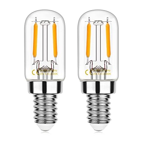 Bombillas LED para frigoríficos E14 2W Regulable, 2 Unidades Cover