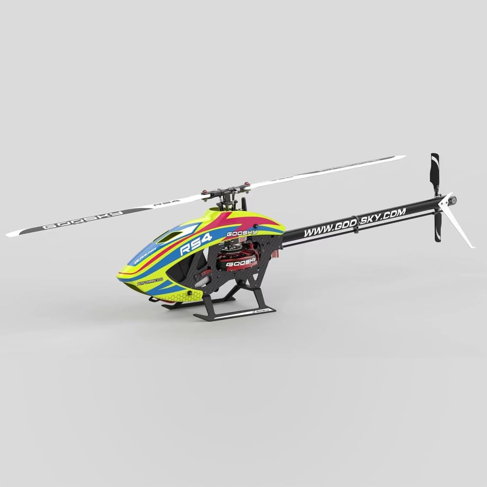 Goosky Legend RS4 Venom Helicopter Kit with Motor White