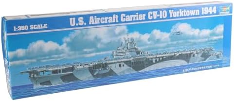 Trumpeter 1/350 US Navy Aircraft Carrier CV-10 Yorktown Plastic M...