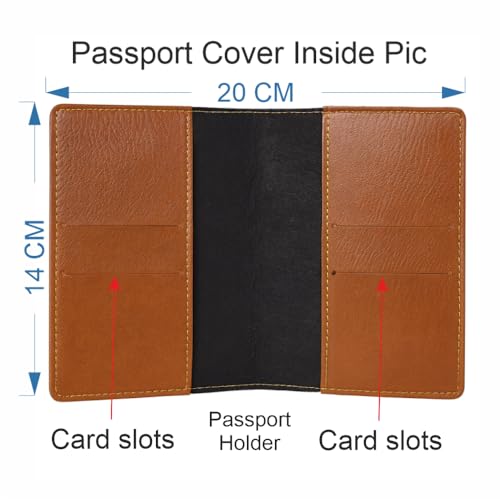 Image of Customized Couple Printed Passport Cover Gift Set 2 Pcs | Personalised Leather Travel Gift for Husband Wife, Boyfriend Girlfriend | Customised Valentine's Day Gift Set (Design 6)