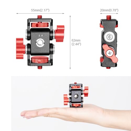 Caméra à deux têtes avec support modulable pour sécurité extérieure et intérieure - 4