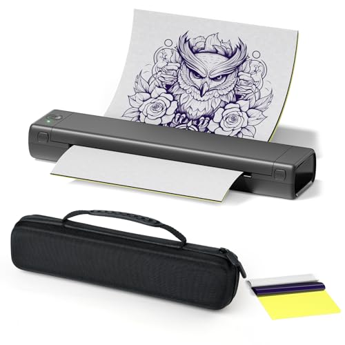 Amazon.co.jp: Itari M08F tattoo printer タトゥー用紙10枚と