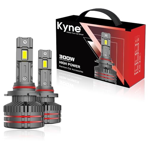 Image of KYNE 240W TRI COLOUR High Power Premium LED Headlights Bulb - H8 /H11 3000K /4300K /6000K Cool White, 24,000 Lumens Ultra-Bright, IP65 Waterproof with 3 YEAR WARRANTY (3 Year Warranty, H8 /H11 Tri Colour)