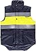 Work Team Chaleco acolchado y multibolsillos con dos cintas reflectantes y tejido...