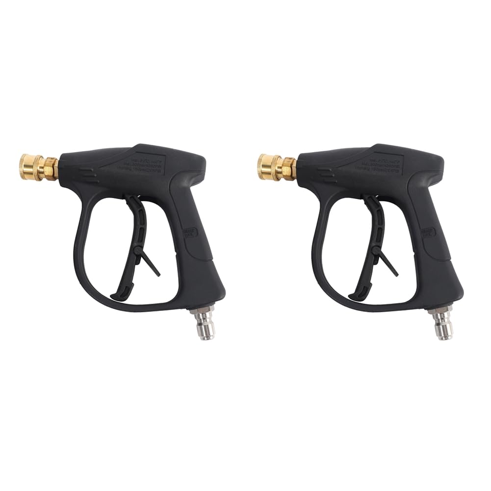 Pistola de lavado 3000 PSI en pack de 2 con conector rápido de 3/8 para hidrolimpiadoras 8
