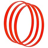 Urethane Band Saw Tires 6' Inch x 3/8' Inch x.095' Replacement - for 3-wheel 10' Craftsman Band Saw Models: 133.24451 113.244512 & 113.244513 (3-Pack)