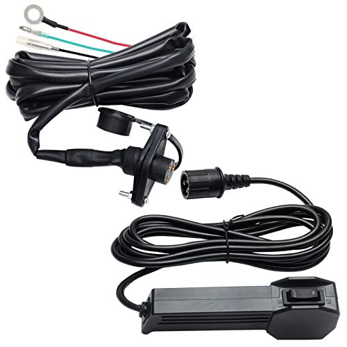 Mayspare Winch Corded Hand Manual Controller Remote Control Kit For Atv Utv Winch #TOP22