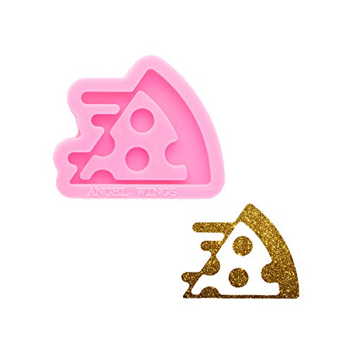 Super Glossy Pizza-Shaped Silicone Mold for Resin & Clay