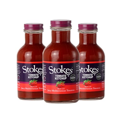 Stokes Real Tomato Ketchup 580g - Pack of 3