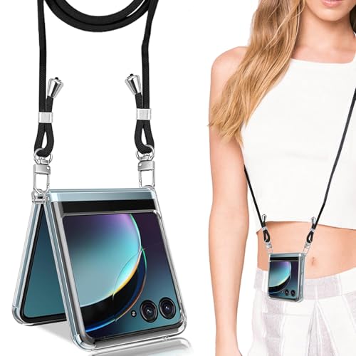 Motorola razr 40 Ultra �P�[�X �N���A ���� �\�t�g�P�[�X ���[�U�[ 40 �E���g�� �V�����_�[ �|�ꂯ �X�g���b�v�t�� �΂߂��� �g�уP�[�X �K�p razr 40Ultra �P�[�X Heofuixt �\�t�g tpu �o���p�[�P�[�X 