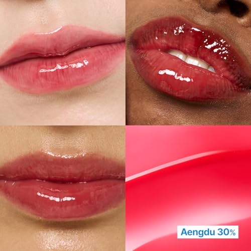 fwee 3D Voluming Gloss 30% (Sheer) | Aengdu 30% l High Shine, Non-Sticky Lip Gloss for Makeup | Long-Lasting, Moisturizing Gel Formula | 30%, 70% Pigment Options | 5.3g