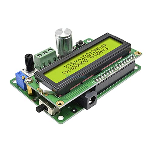 DDS Function Signal Generator Module LCD Display Sawtooth Triangle Wave Sine Square Sawtooth Wave with 50MHz Frequency FYE050