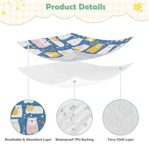 Draps de lit imperméables Essentials pour douceur de bébé - 6
