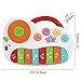 Musical Piano Toy for 1-3 Years Old Toddlers with Keyboard Note, DJ Mixer and Light-Up Buttons - Educational and Fun for Both Boys and Girl