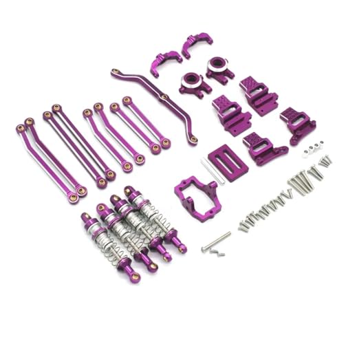 RCJ[pANZT[ For JJRC C8801 C8809 AX-8560 1/18 ^^CbhVbNAu\[o[Zbg [gRg[J[ANZT[ AbvO[hƌp(Purple)