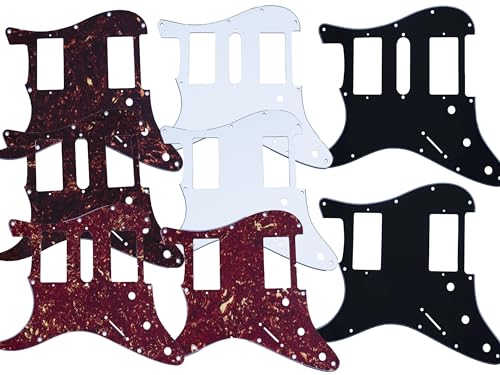 Golpeadores Stratocaster zurdos para EE. UU./Mexican White HH