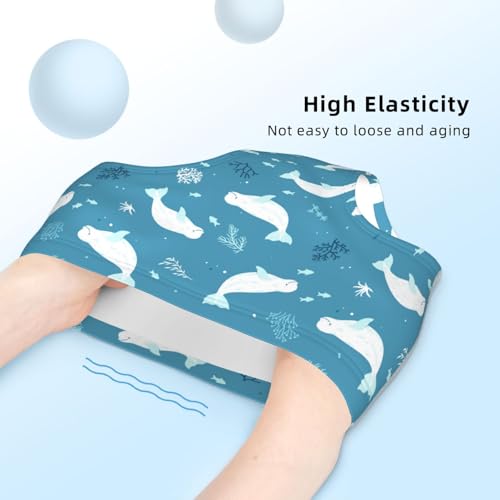 Cute Beluga Whales Girls' Underwear Soft Cotton Little Girls Panties Comfort Briefs4