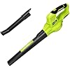 SnapFresh Cordless Leaf Blower - 20V Electric Leaf Blower 130 MPH / 140 CFM - Lightweight 2-Speed Leaf Blowers for Lawn Care and Yard/Garden/Patio (Tool Only-Battery & Charger not Included)